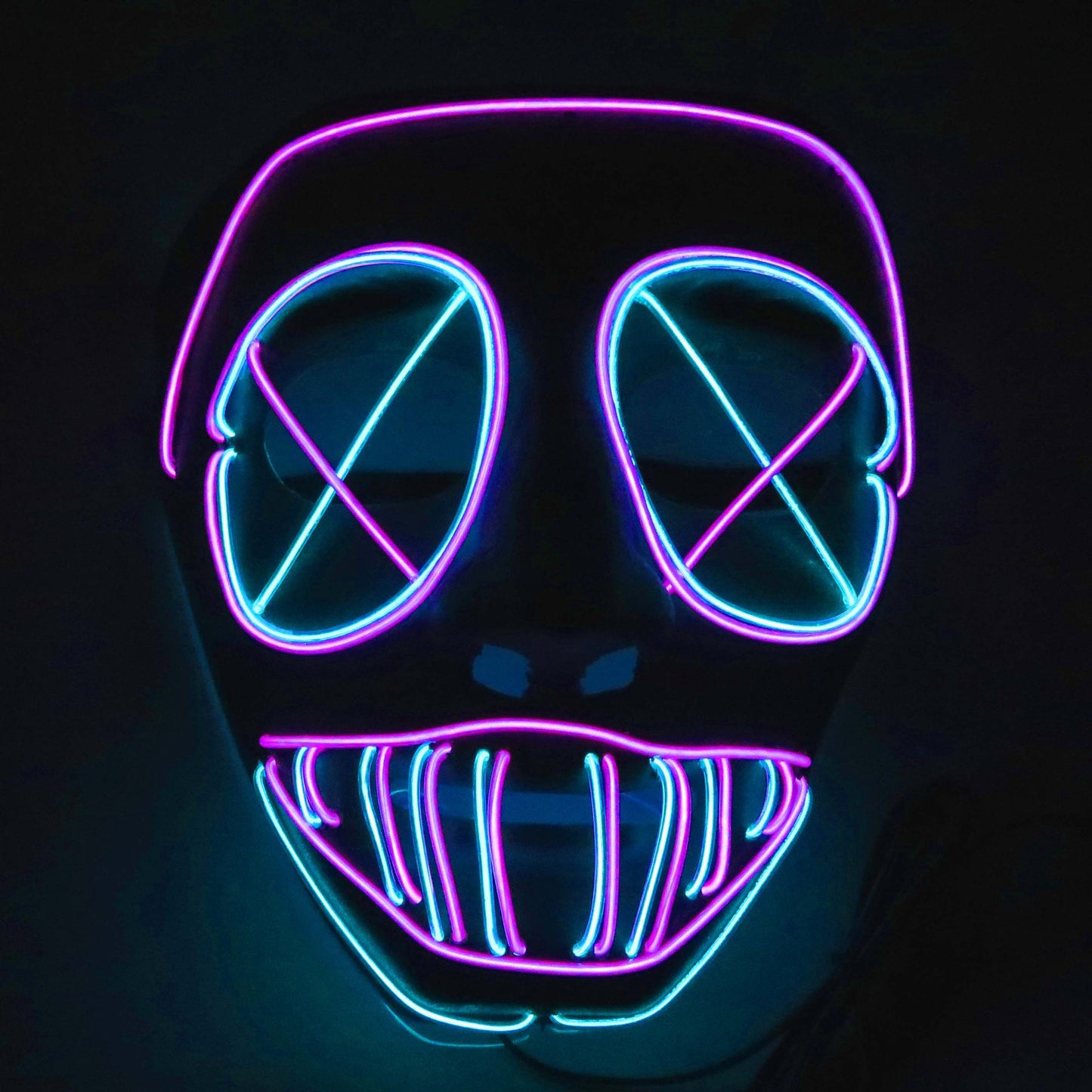 Easter Halloween Haunted House Funny Glowing Mask Face Mask