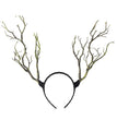 Hair Accessories Vintage Women Halloween Fairy Tale Flower Feathers Headband Retro Tree Branch Deer Ears Antlers Head Bands
