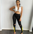Women's Tight Bell-bottom Pants Trousers