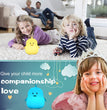 Kids Night Light (Silicone Light) USB Rechargeable Penguin Night Lights, 9 Colors Change with Touch Sensor and Remote Control for Baby/Kids/Adult Bedroom (Penguin)