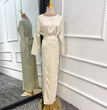Soft Waist Dress Satin Women