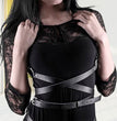 Leather Production Performance Costumes Accessories Set