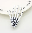 Halloween Skull Hand Claw Fluorescent Hairpin