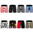 Men's Comfy Breathable Boxers In Halloween Print
