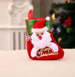 Christmas Decorations Santa Claus Socks Christmas Tree Pendant Christmas Socks Gift Bag Christmas Bag