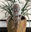 Halloween Withered Dwarfs Evil Little Old Man Ornaments Funny Goblin Creature  Doll