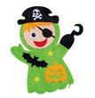 Halloween Diy Ghost Hand Puppet Pumpkin Witch Toy Handmade Material Package