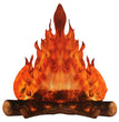 Bonfire Decoration Scene Props Halloween Flame Ornament