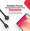 4 In 1 Retractable USB Cable Creative Macaron Type C Micro Cable For I Phone With Phone Stand Charging Data Cable Line Storage Box