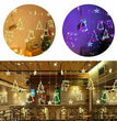 LED Fairy String Window Curtain Lights Star Christmas Xmas Party Home Indoor