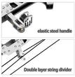 3-Size Mini Stainless Steel Compound Bow & Arrow Set with Pulley System for Beginners Indoor/Outdoor Fun LH/RH Use Ultimate Gift for Teens & Adults