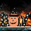 Halloween Wood Decorations DIY Ghost Letter Festival Ornamen