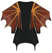 Halloween Print Bat Wings Long Sleeve T-shirt European And American Women's Tops