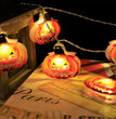 Halloween Decorative String Lights Pumpkin Bat Skull Batteries