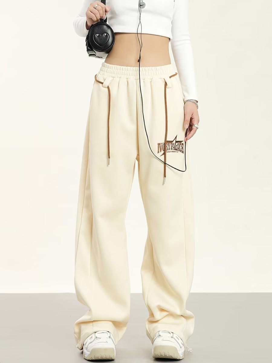 All-matching Loose Simple Trendy Fashion Sports Casual Pants