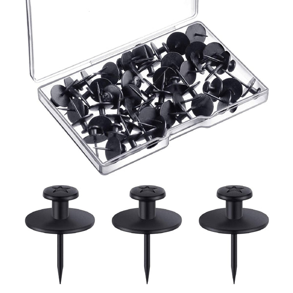 Double-Headed Picture Hanging Push Pins