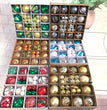 Christmas Tree Decorations Pendant Color Glossy Christmas Ball