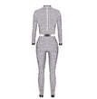 Halloween 3D Skeleton Digital Women's Digital Print Jumpsuit