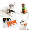 Halloween Pet Pumpkin Cloak Bat Wing Killer Makeover Costume