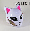 Role-playing Props Adult Halloween Party Glowing Mask