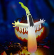 Halloween Inflatable Ghost Tumbler Ghost Festival Outdoor Scene Decoration Props Built-in LED Lights