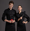 French Restaurant Steakhouse Chef's Uniform Long Sleeve