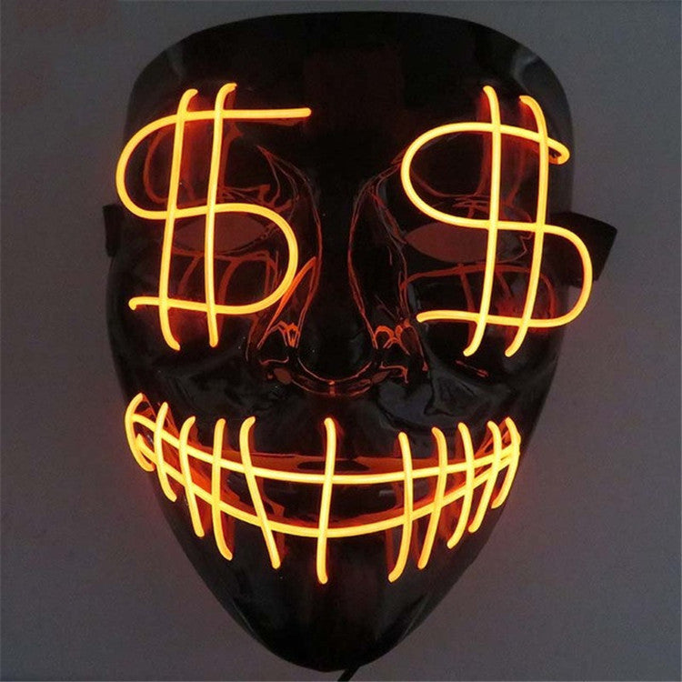 Halloween Led Mask Atmosphere Cheering Props