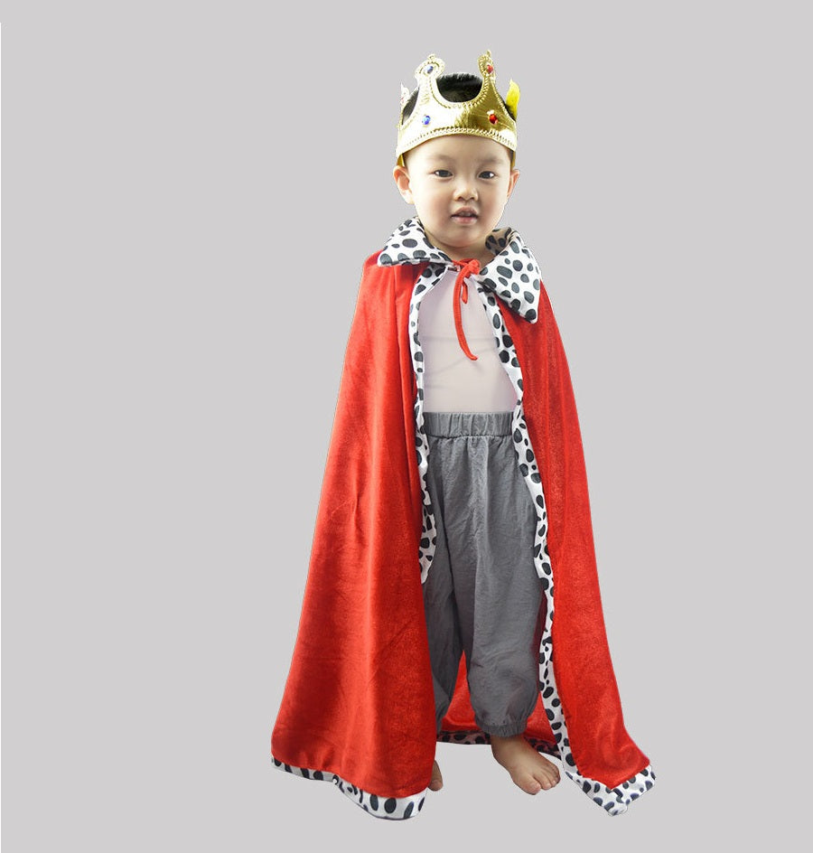 Halloween Children's King Performance Children's Prince Cloak