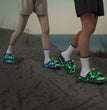Halloween And Christmas Shoes Ins Luminous Shark Slippers Couple Men Women House Shoes Non-slip Bathroom Slippers Home