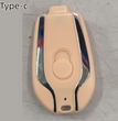 1500mAh Mini Power Emergency Pod Keychain Charger With Type-C Ultra-Compact Mini Battery Pack Fast Charging Backup Power Bank