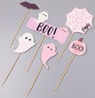 Bat Pumpkin Spider Ghost Halloween Card