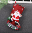 Christmas Decorations Santa Claus Socks Christmas Tree Pendant Christmas Socks Gift Bag Christmas Bag