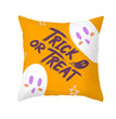Home Cartoon Halloween Velvet Pumpkin Head Pillowcase