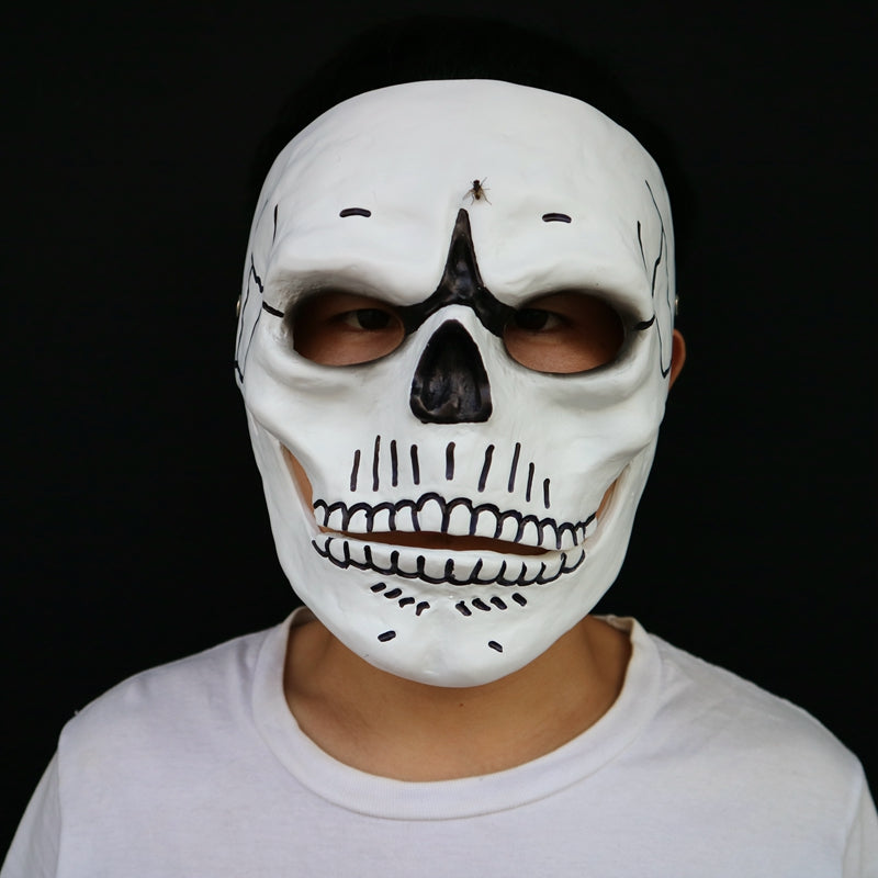 Smiling Mask Halloween Party Props Masquerade Funny Scary Dark Bullet Shadow Yin