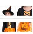 Halloween Costume Luminous Children Pumpkin Dress