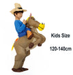 Trump Chair Inflatable Suit For Christmas Make-up Party Toys Dress Up Cosplay Costumes Outfit