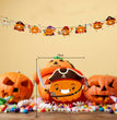 Halloween Jack-o-lantern Spider Web Pull Flag