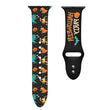 Halloween Series Color Printed Silicone Sports Strap