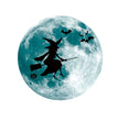 Halloween Crow Pumpkin Luminous Fluorescent Sticker
