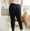 High Grinding Elastic Plus Size Women's Jeans