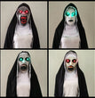 Nun Mask Halloween Ghost Horror Costume Played