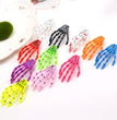 Halloween Skull Hand Claw Fluorescent Hairpin