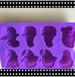 Halloween Pumpkin Ghost Silicone Cake Mould