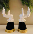 Halloween Horror Witch Hand Seat Single Wick Candlestick