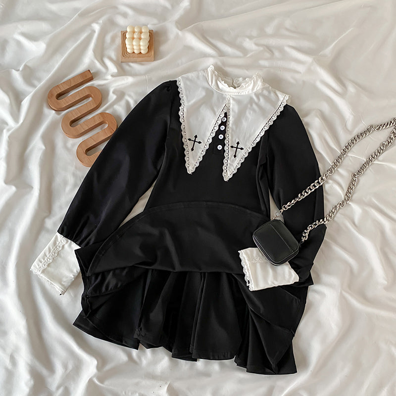 Halloween Dark Girls Age Reduction Dress