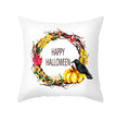 New Product Halloween Pillowcase Pumpkin Letter Fly Velvet Pillow Cushion Cover