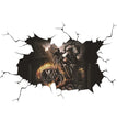 Halloween Horror Skull Car Window Stickers