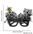 2024 New Year Party Funny Holiday Decorative Glasses Photo Props Glasses Frame