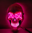 Halloween Skull Glowing Mask Bar Night Horror