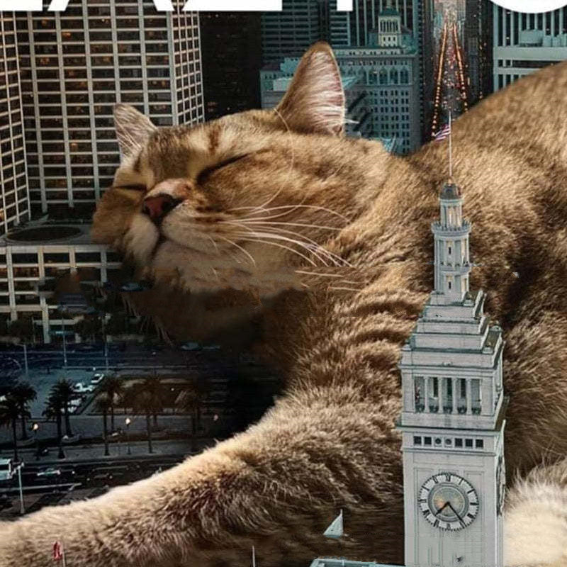 Cat Paper Calendar Interesting 2024